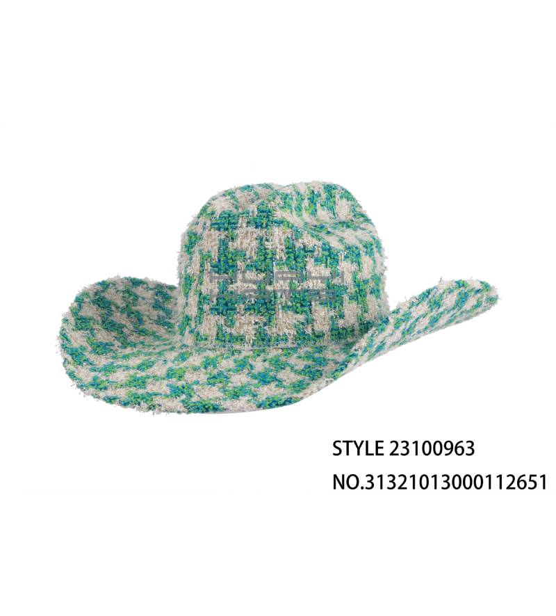 Fashion Wide Brim Structured Cowboy Hats