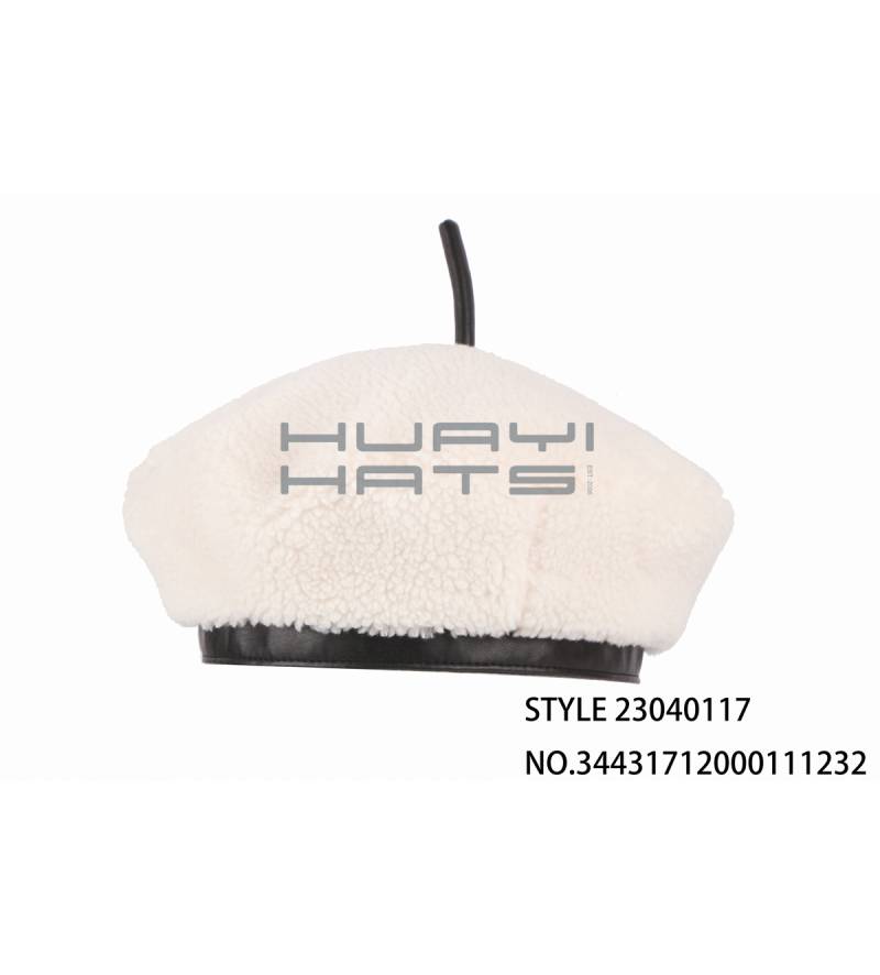 Soft and Cute Sherpa Beret
